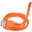 Кабель DEXP Lightning 8-pin - USB Type-A оранжевый 1 м