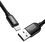 Кабель Baseus Lightning 8-pin, micro USB-B, USB Type-C - USB Type-A черный 0.3 м