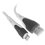 Кабель KEYRON Lightning 8-pin - USB Type-A белый