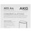 Микрофонный комплект AKG Ara C-22-USB-LS серый
