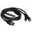 Кабель Baseus Lightning 8-pin, micro USB-B, USB Type-C - USB Type-A черный 1.3 м