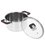 Кастрюля Rondell Stripes RDS-1637 2.8 л 20 см серебристый