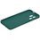 Накладка  BoraSCO Silicone Case для Infinix SMART 9 зеленый