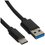 Кабель KEYRON USB Type-C - USB Type-A черный
