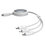 Кабель Baseus Lightning 8-pin, micro USB-B, USB Type-C - USB Type-C белый 1.1 м