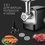 Мясорубка электрическая Redmond RMG-1235 черный