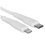 Кабель GAL Lightning 8-pin - USB Type-C белый 1.2 м