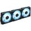 Комплект реверсных вентиляторов LIAN LI UNI FAN CL WIRELESS 120-3 BLACK REVERSE BLADE [G99.12RCL1W3B.R0] черный