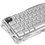 Клавиатура  проводная GravaStar Mercury V60Pro цвет серебристый