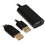 Кабель Ugreen USB Type-A х2 - USB Type-A черный 10 м