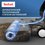 Вертикальный пылесос моющий Tefal X-Clean 4 GF5035F0  серый