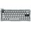 Клавиатура  проводная GravaStar Mercury V60Pro цвет серебристый