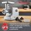 Мясорубка электрическая Moulinex HV10 ME856D32 серебристый