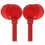 Wired headphones JBL T110 red 2022