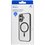 Накладка  KEYRON Magnet Origin для Apple iPhone 17 прозрачный/черный