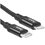 Кабель Hoco Lightning 8-pin - USB Type-C черный