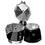 Гейзерная кофеварка Bialetti Moka Express черный