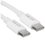 Кабель DEXP USB Type-C - USB Type-C белый 2 м