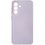Накладка  BoraSCO Microfiber Case для Samsung Galaxy A56 фиолетовый