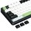 Клавиатура  проводная + беспроводная AULA F99 Pro цвет черный