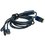 Кабель Baseus Lightning 8-pin, micro USB-B, USB Type-C - USB Type-A синий 1.5 м