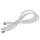 Кабель Hoco Lightning 8-pin - USB Type-C белый