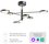 Люстра Yeelight Arowana Chandelier C2103 YLDL030