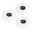 Комплект вентиляторов Thermaltake SWAFAN EX14 RGB WHITE 3 Pack [CL-F162-PL14SW-A] белый