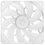 Комплект вентиляторов ID-COOLING TF Series [TF-12025-PRO-ARGB-WHITE TRIO] белый