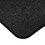 Коврик KEYRON OM-M office black cotton (M) черный