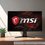 24.5" Monitor MSI G255F black