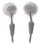 Bluetooth стерео гарнитура Sony WI-C400 [вставные (затычки) , 8-22000 Гц, микр., рег. громкости, Bluetooth, NFC, белые]