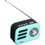 Радиоприемник Ritmix RPR-033 бирюзовый