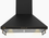 Exhaust hood fireplace ARTEL ART - 0760 Prima Retro black/black