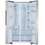 Холодильник Side by Side   Gorenje NRR9185EAXLWD серебристый