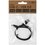 Kabel FinePower USB Type-C - USB Type-A qora