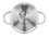 Pot Master House Piccolo 75319 1 L 12 cm silver