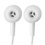 Simli quloqchinlar Aceline FM-3261MIC  oq 2025