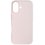 Накладка  KEYRON Silicone Origin для Apple iPhone 17 розовый