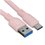 Cable KEYRON USB Type-C - USB Type-A pink 1.5 m