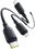 Кабель Baseus Lightning 8-pin, micro USB-B, USB Type-C - USB Type-C черный 1.5 м