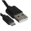 Кабель Aceline micro USB-B - USB Type-A черный 1 м