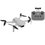 Квадрокоптер DJI Mini 4K Fly More Combo (DJI RC-N1C) белый