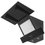 Вытяжка наклонная KRONA ERICA 600 black PB черный/черный