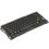 Клавиатура  проводная + беспроводная GravaStar Mercury K1 Transparent Black цвет черный