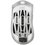 Мышь беспроводная/проводная PWNAGE StormBreaker Max CF [StormBreaker Max CF - Platinum Colorway] серебристый