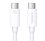 Кабель Baseus USB Type-C - USB Type-C белый