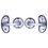 Наушники TWS HONOR Choice Earbuds Clip  фиолетовый 2024