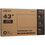 43" (109 см) Телевизор DEXP 43UEY1 черный