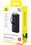 Портативный аккумулятор Baseus Free2Pull with Retractable Cable черный